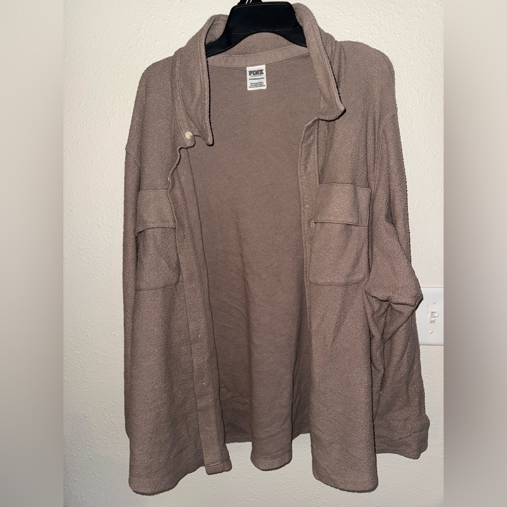 Victoria's Secret Taupe Casual Shirt